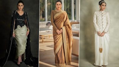Karisma Kapoor All Photos From Anant-Radhika’s Pre-Wedding Gala: Delving Deep Into the Stunning Outfits Worn by Her for the Festivities in Jamnagar